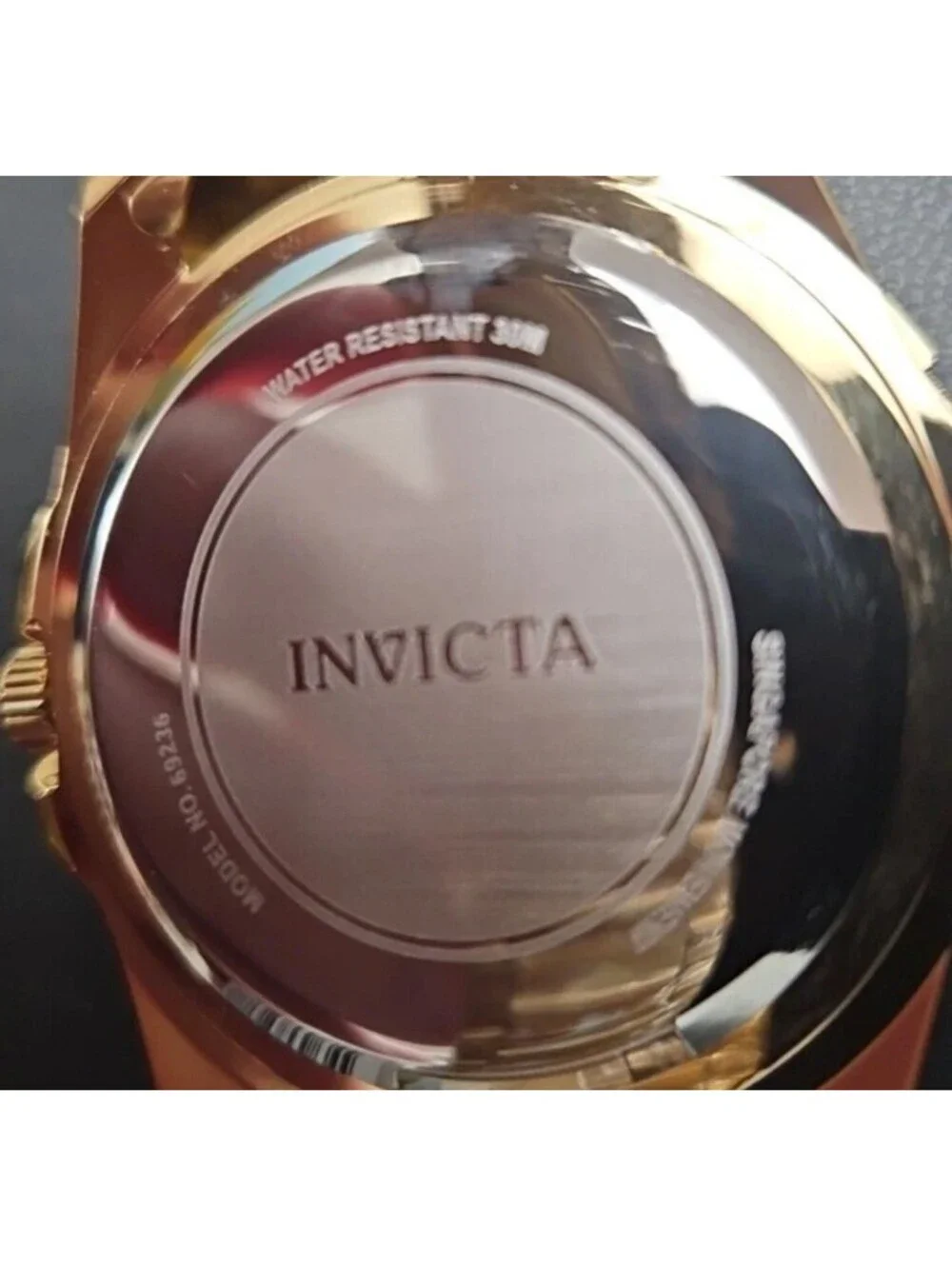 Invicta Pro Diver Meridian Men's Quartz Watch 46mm Gold/Black 69236 NIB